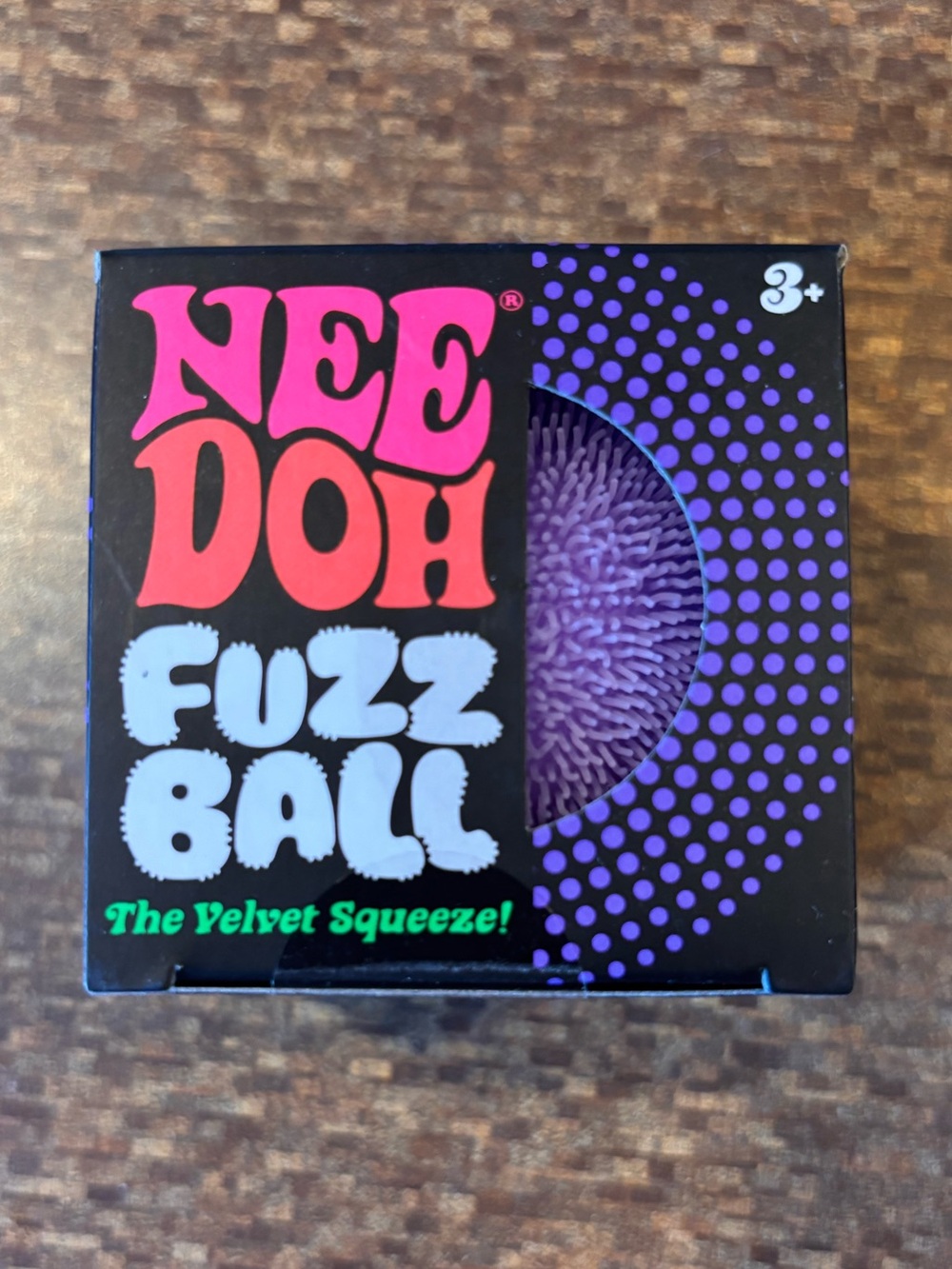 Nee Doh Fuzz Ball — Purple